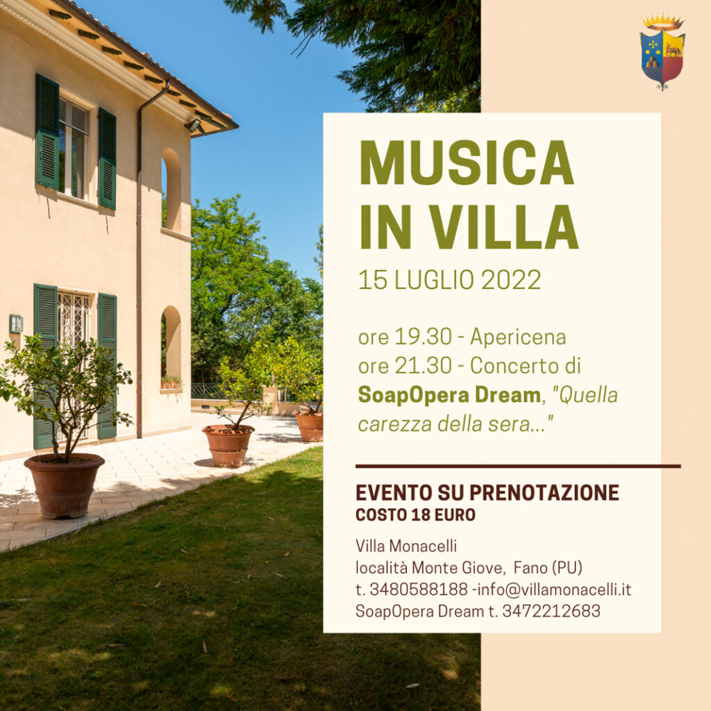 villa monacelli fano eventi